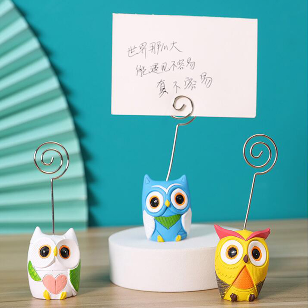 Place Card Holder Tabletop Menu Holder Number Holder Recipe Holder Reserved Card Holder for Restaurants Wedding Banquet