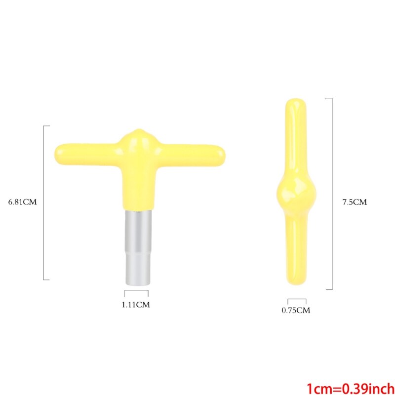 Anfänger Trommel stimmen Werkzeugkasten Instrument T-Schlüssel Hardware- für Schnelle Installation
