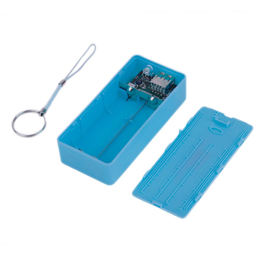 Portable housse de batterie portative externe Mobile sauvegarde Powerbank batterie boîtier USB universel chargeur adaptateur boîte de rangement directe