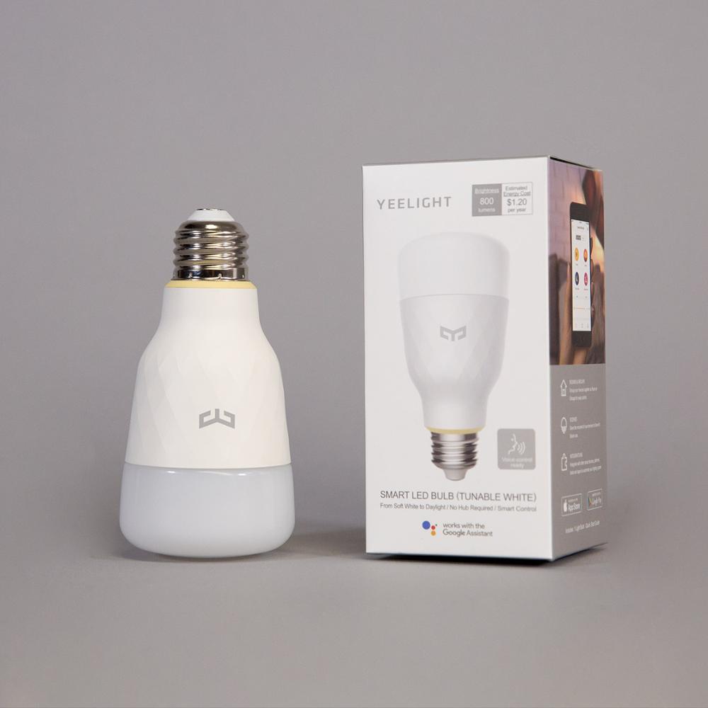 Mi mi jia yeelight smart Led Lamp BAL Lamp Wifi Afstandsbediening Door Xiao mi Mi thuis app E27 lamp 10W 1700 k-6500 K wit & warm licht: white