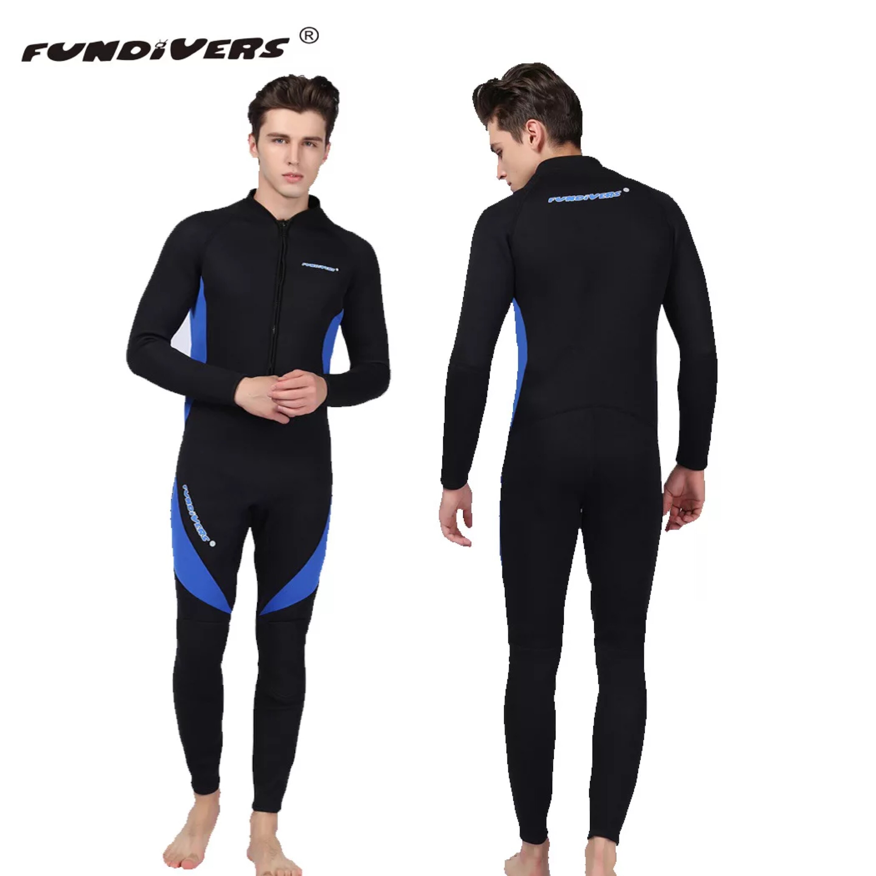 1PC Men Diving Suit Full Body Scuba Wetsuit Surf Swimming Long Sleeve Wetsuit Men Women Surfing Wet Suit Full Bodysuit Soft