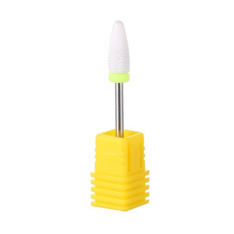 Nail Cone Tip Ceramic Drill Bits Electric Manicure Drills Sander Tools Manicure Pedicure Grinding Head Sander Tool: 12