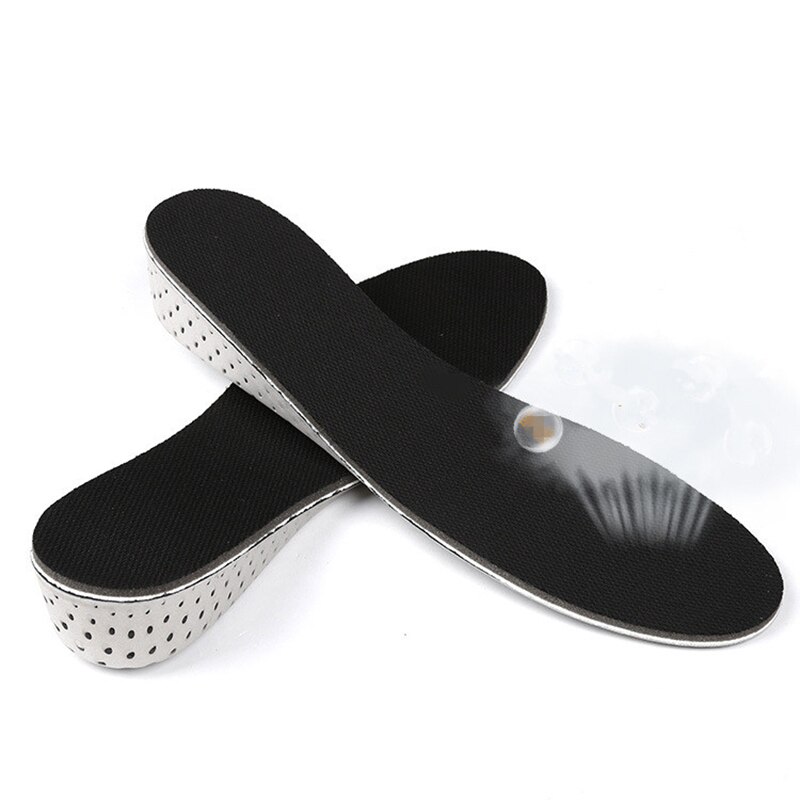Height Increase Insoles Men Women 2/3/4 CM Lift Up Invisible Foot Pads Inner Elevator Adjustable Cut Shoes Cushion Heel Insert: 4.3cm
