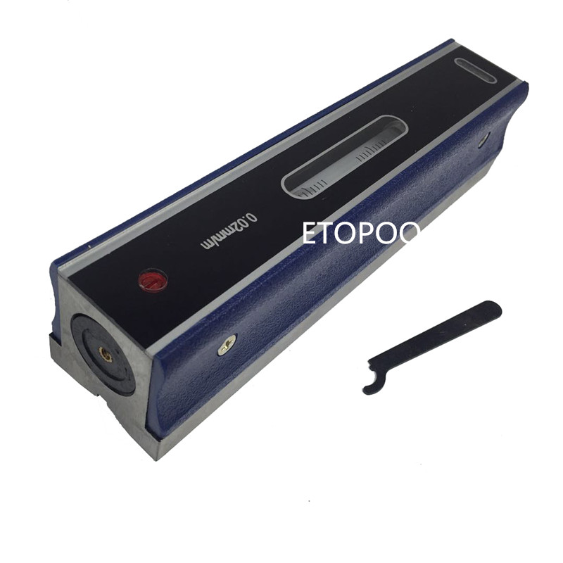 High precision 0.02mm 100/150/200/250/300mm Mechanical bar level instrument bar level meter Industrial measuring tool