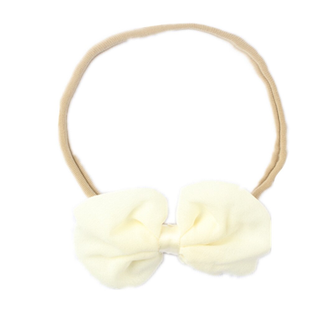 Schattige kinderhoofdband voor meisjes, mooie strikken voor haar, strikken voor haar, accessoires voor meisjes, babyhoofdbanden: Wit
