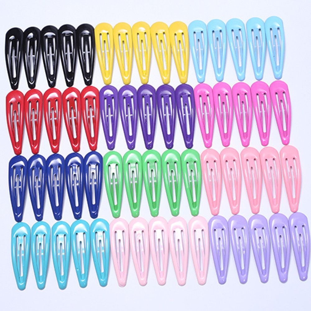 Barrettes à cheveux pour enfants, épingles colorées, couleur bonbon, 1 pièce, accessoires