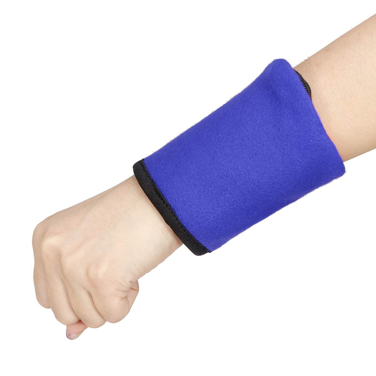 Mode Mannen Vrouwen Pols Portemonnee Pouch Band Rits Running Travel Gym Fietsen Veilig Portemonnee Verandering Sport Tas Mannelijke