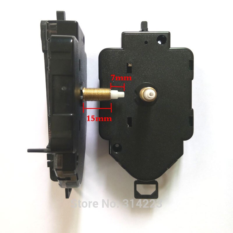 High-grade 12888 Quartz Pendulum Clock Movement Kit Spindle Mechanism shaft 22mm Jump seconds tick sound mechanism
