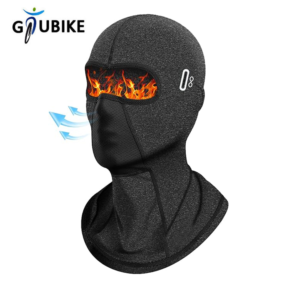 GTUBIKE Balaclava Men's Hat Winter Women Motorcycle Mask Warm Cycling Helmet Liner Caps Windproof Breathable Washable Equipment