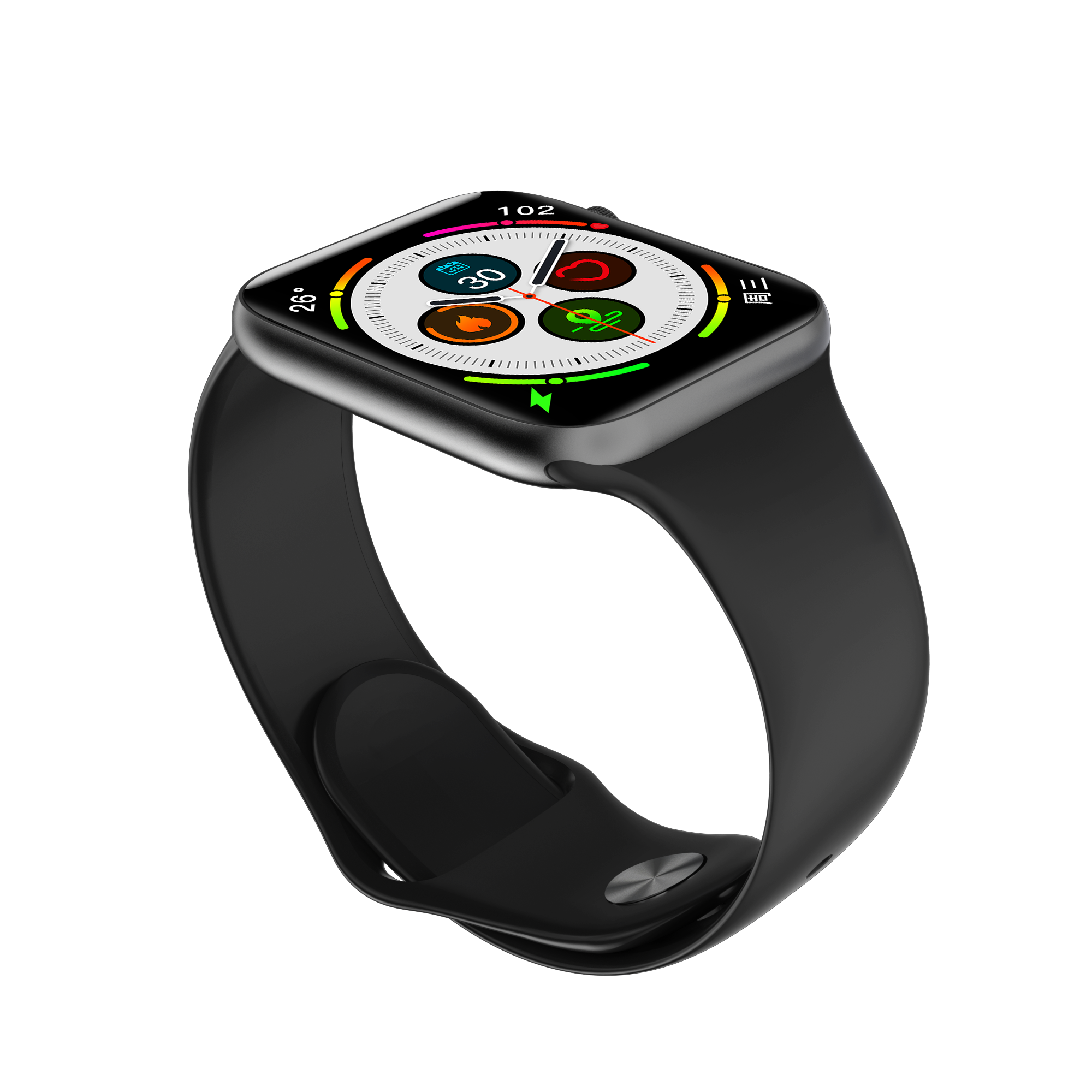 Elephone W6 Smart Watch 1.54 Inch TFT Screen Bluetooth 5.0 Connection Waterproof Sports Wristband For IOS Android Smartwatch