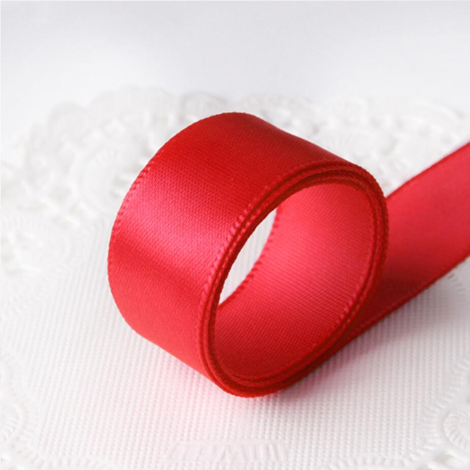 40mm * 6 yards Sneeuwvlok Sneeuw Rood Wit Linten voor Koekjes Cake Verpakking Bruiloft decoratie en Kerst Wikkelen: 15MM Solid Red 6Y