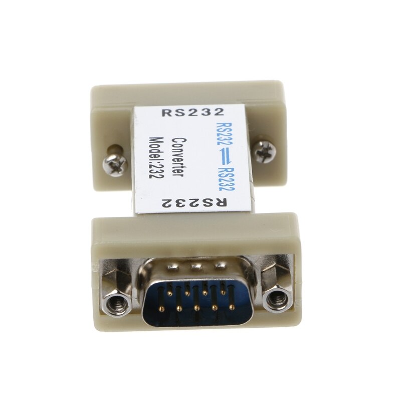Port Powered RS232 To RS232 Serial Port Optic Electric Isolator Protect PC RS232