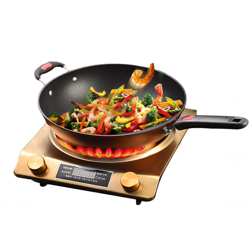 3500W Household Induction Cooker Large Power Concave Induction Cooker Waterproof Electromagnetic Furnace