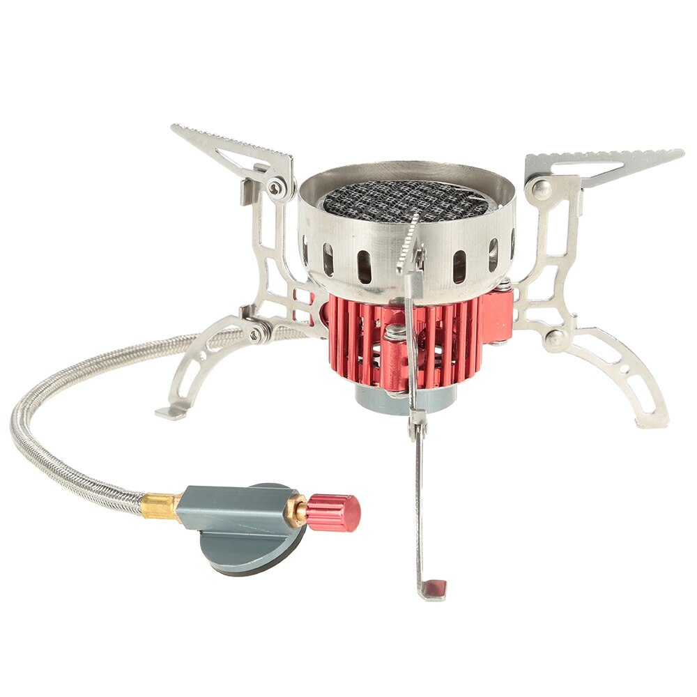 3500W Mini Stufa All'aperto Ultralight Infrarossi Fornello Da Campeggio Stufa Portatile Forno Pieghevole Antivento Stufa A Gas per Cookout di Picnic
