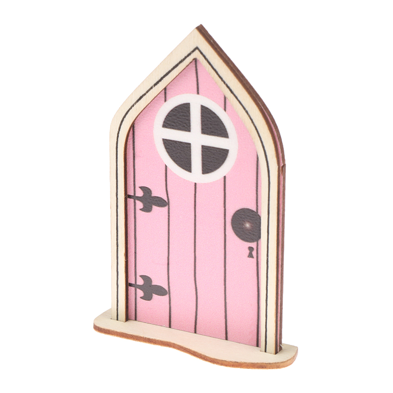 1/12 Poppenhuis Miniatuur Hout Externe Enkele Deur Houten Raamkozijn Diy Accessoires Pophuis Meubels Speelgoed Multi Stijlen