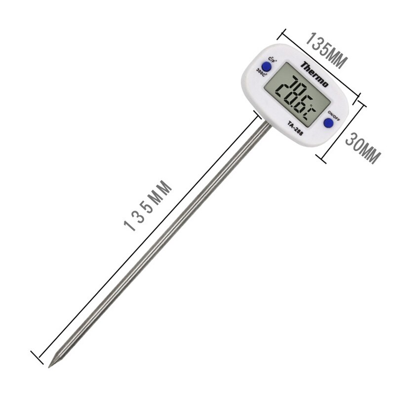 Nålemat termometer kjøkken mat olje termometer melk termometer vann termometer elektronisk termometer