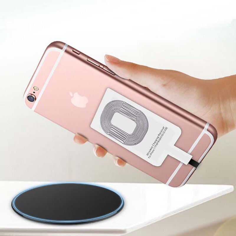 Mikro USB Typ C Universal- Schnelle Drahtlose Ladegerät Adapter Für Samsung Huawei Für IPhone Für Android Qi Drahtlose Aufladen Empfänger