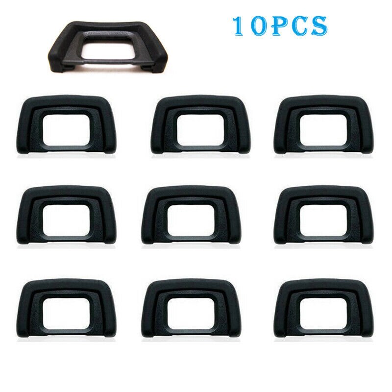 10X DK-24 Rubber Camera Eye Cup Cover Oculair Kap Oog Stuk Zoeker Voor Nikon D5100 D5200 D5300 D5500 D5000 D3200 d3300