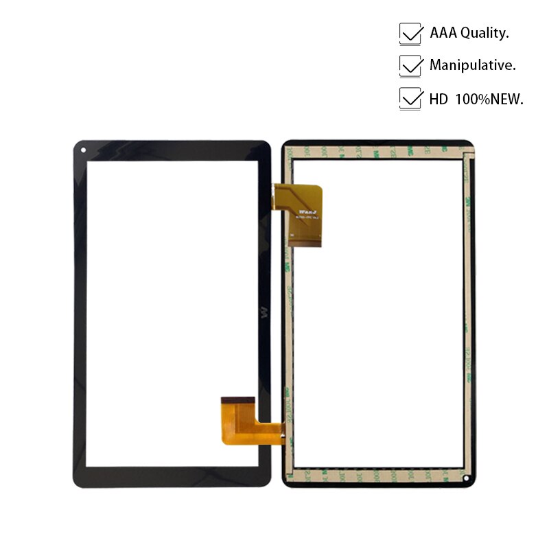 100% Original 10,1 "Tablet pantalla táctil capacitiva para WJ795-FPC V4.0 Digitalizador de Panel táctil Sensor