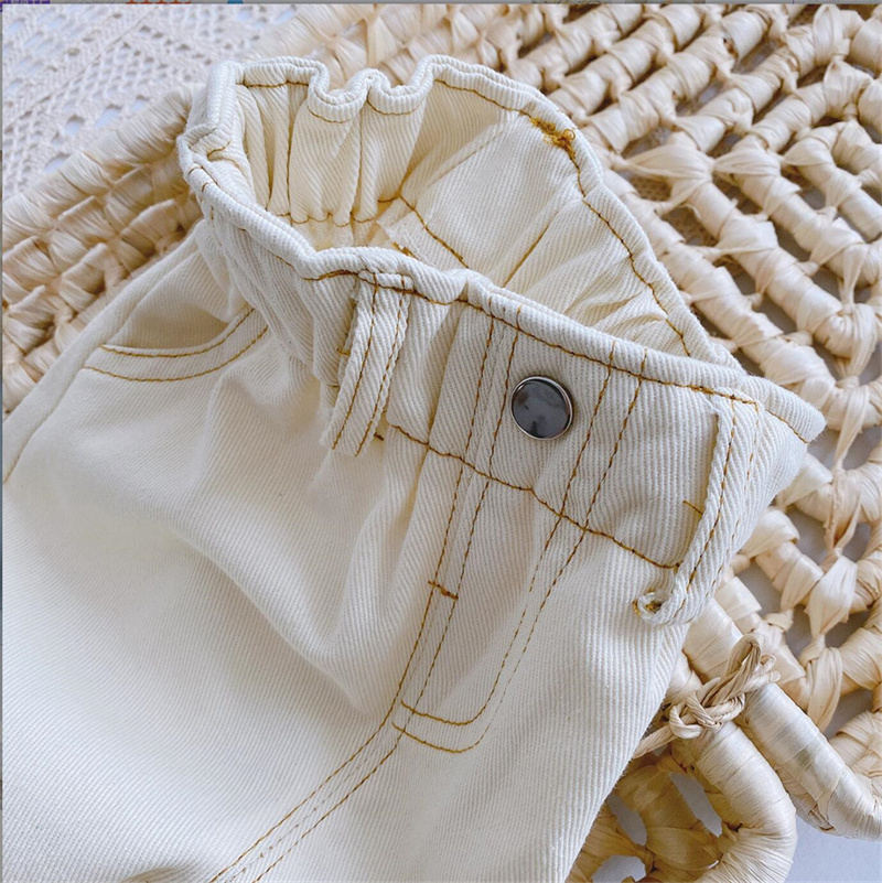 Casual Jongen En Meisjes Denim Broek Lente Herfst Pocket Kids Legging School Jongens Broek Kinderen Jeans Kleding 1-7 Jr