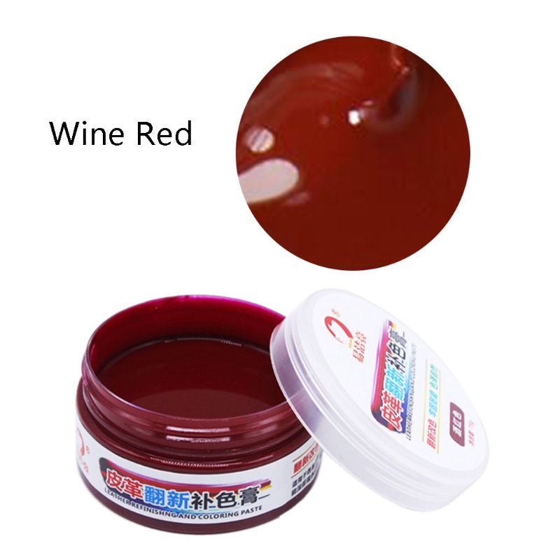 75g Furniture Leather Max Refinish Restorer Scratch Remover Shoes Recolor Paste