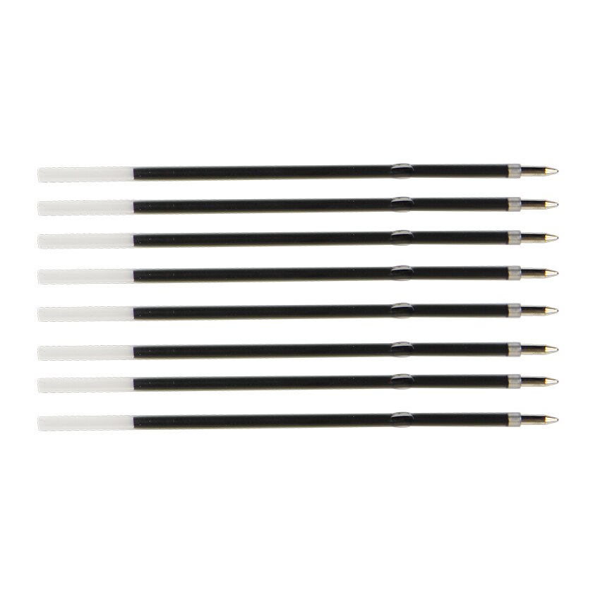 30 stks/partij 0.7mm Balpen Core Blauw 107mm Auto Balpen Refill Briefpapier Kantoor School Schriftelijk Leveringen