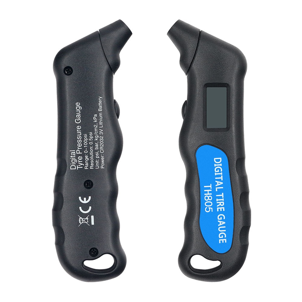 TH805 Tire Pressure Gauge Meter PSI Digital Car Tyre Air Pressure Monitoring System TPMS Tester Tool Auto Truck Motorcycle