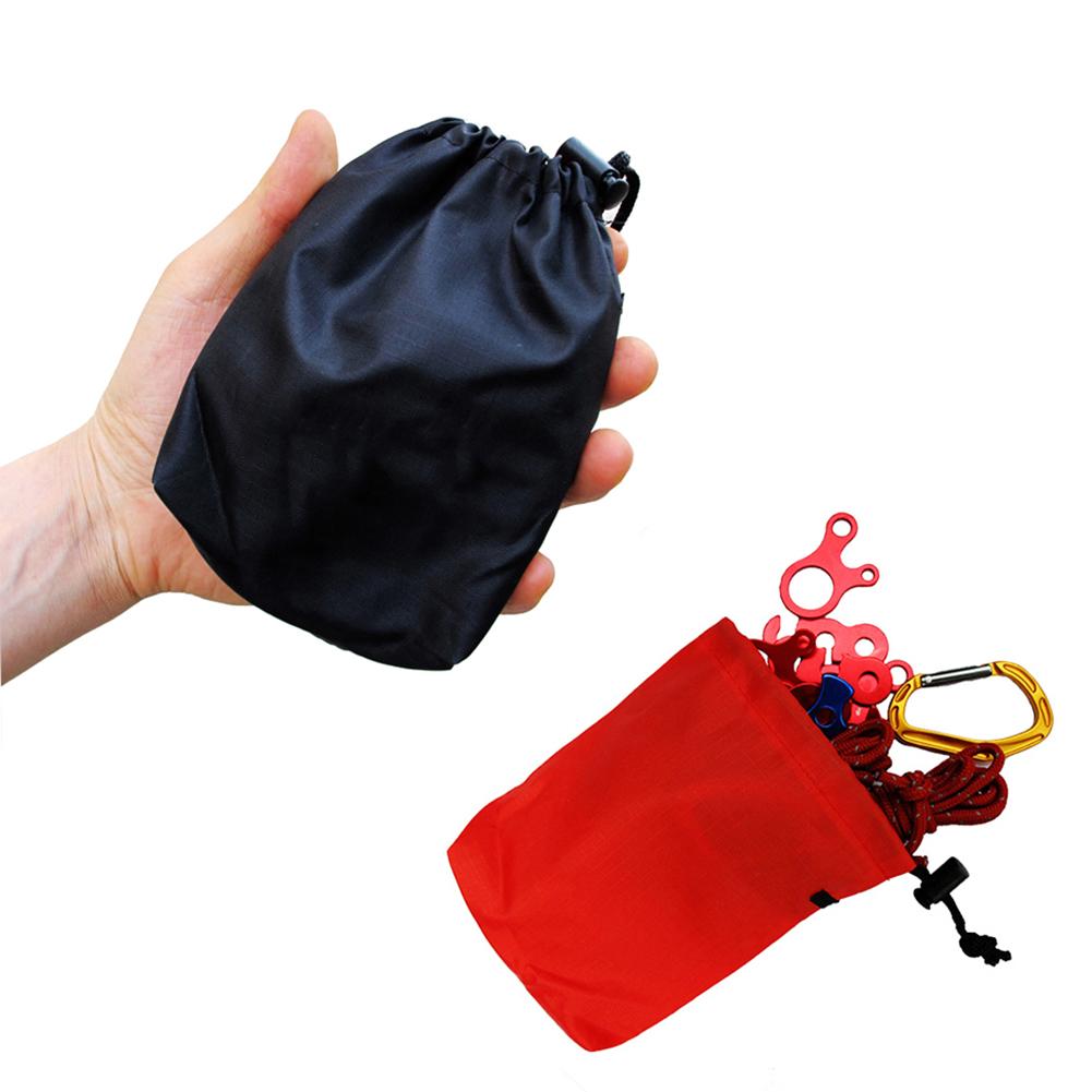 Leuke Mini Outdoor Camping Klimmen Draagbare Trekkoord Opbergtas Gadget Pouch