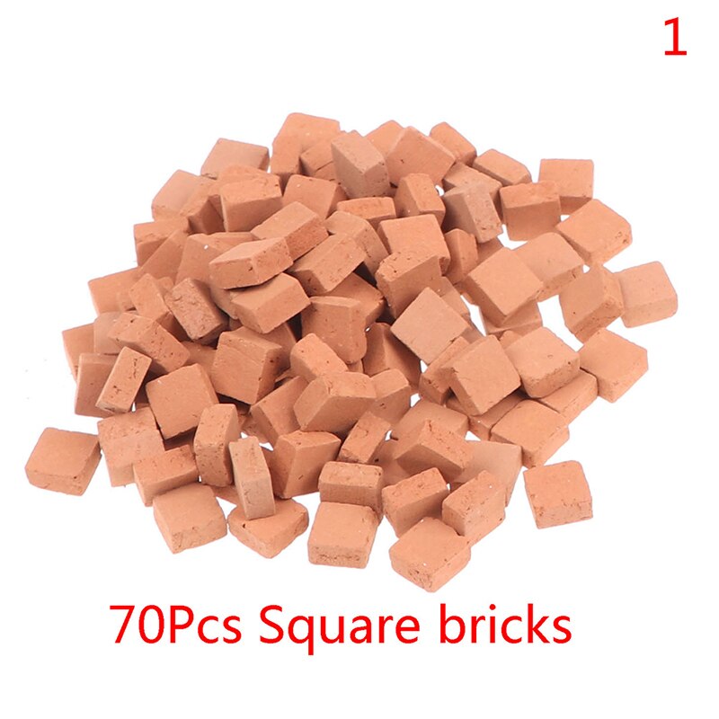 120PCS Miniature DIY Durable Sand Table Diorama Landscape Kids Scenery Building Toy Modelling Simulation Brick Portable: Default Title