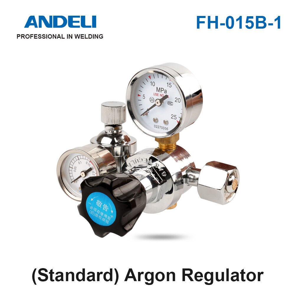 ANDELI Welding Gas Meter Argon Pressure Flow Regulator for TIG Welding machine Argon pressure reducer