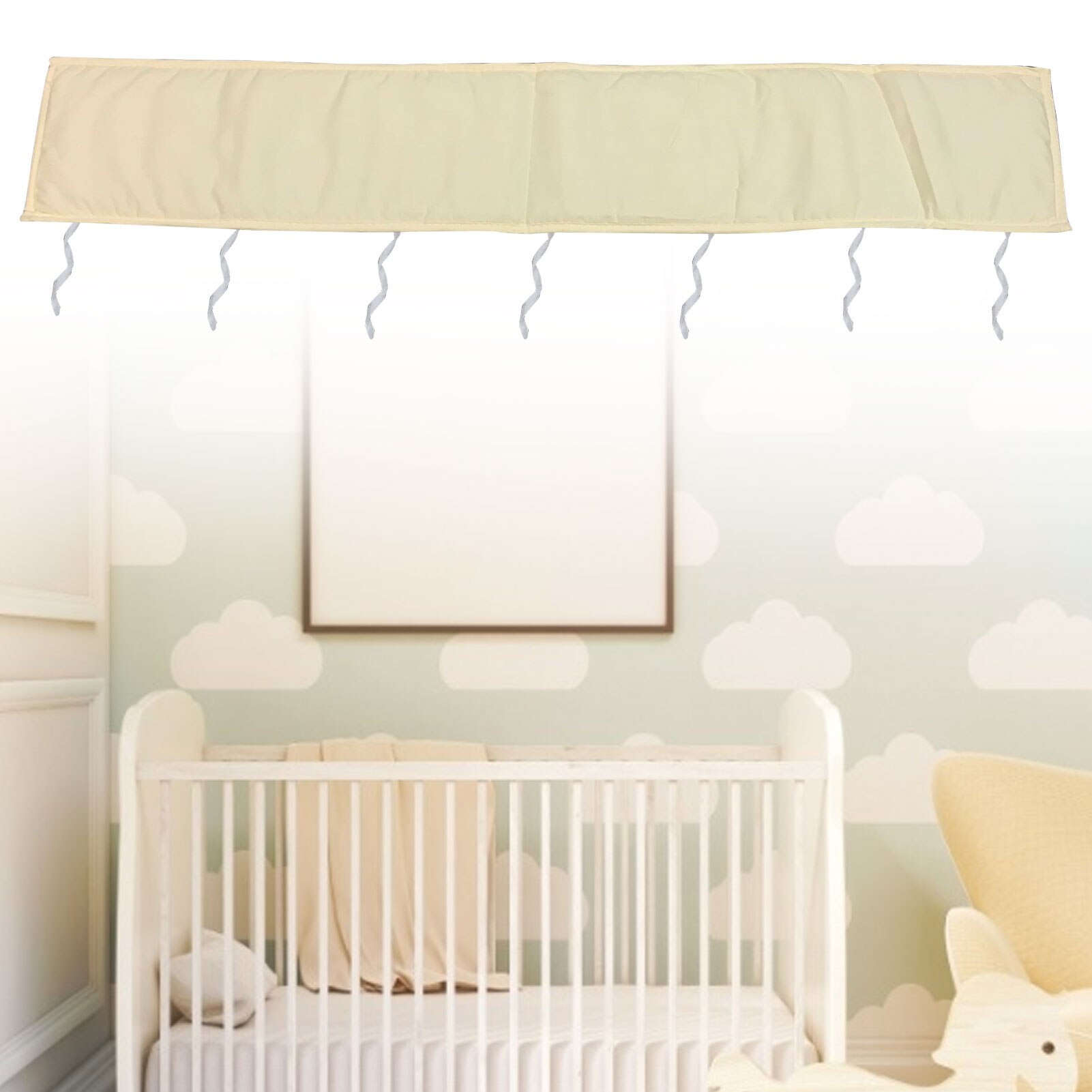 Baby Wieg Anti Collision Strip Katoen Bed Hek Bescherming Strip Kinderen Hek Baby Anti Bite Stiksels Bed Zachte Rand