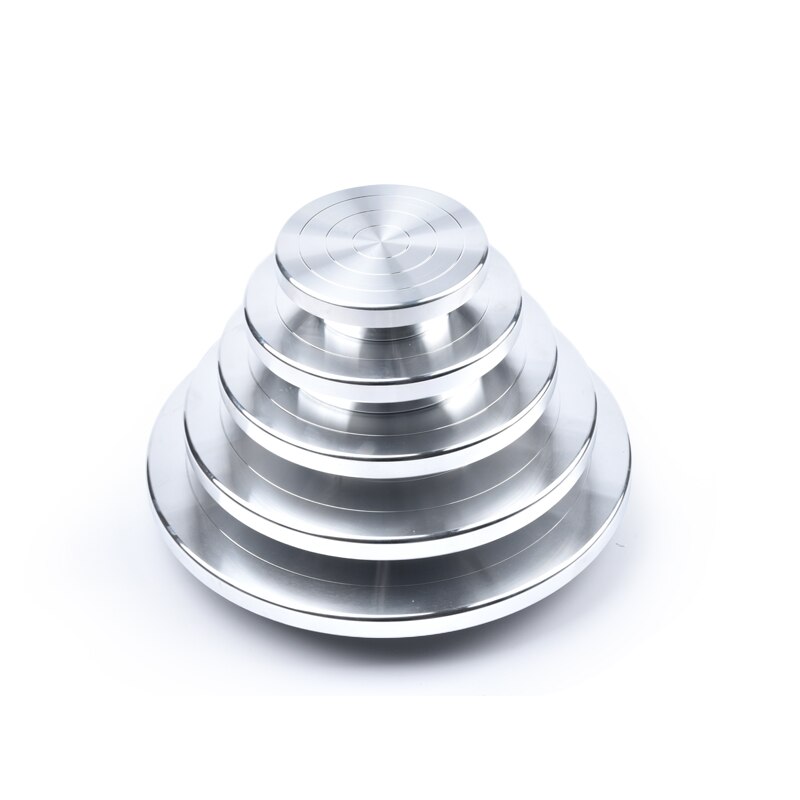 Pottery Aluminum Alloy Double-sided Turntable Sculpture Pottery Clay Handmade Model Platform Pottery Wheel Modeling Turntable