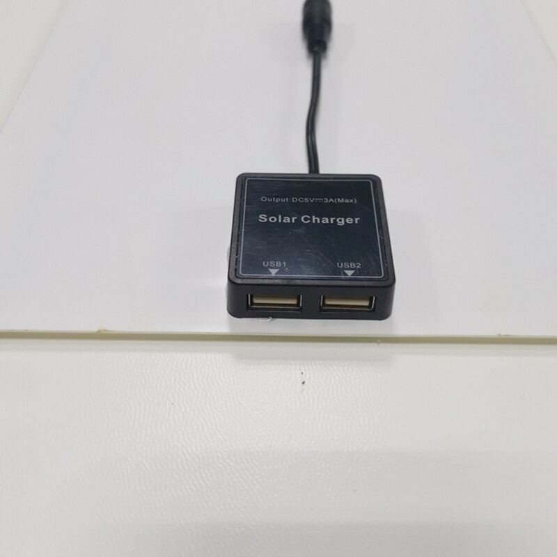 Outdoor solar panel 10W 15W 20W 25W Portable solar charger panel climbing fast charger Polysilicon solar tablet generator trip