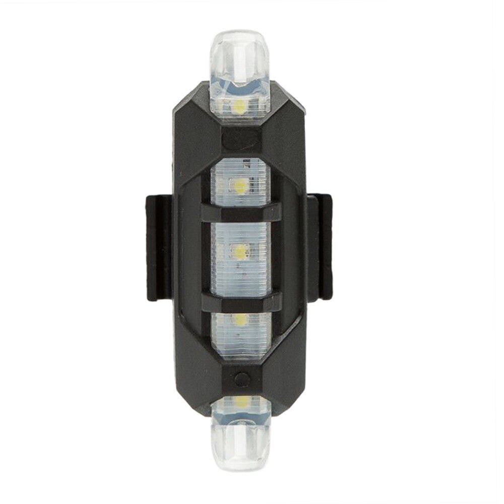 Fietsen 5 LED USB Oplaadbare fiets licht fietslicht Staart Waarschuwingslampje Achter Veiligheid voor fiets accessoires 25