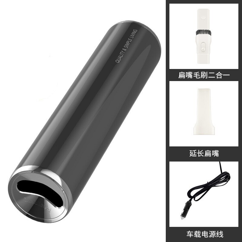 Mini Vacuum,Small Cordless Handheld Vacuum, USB Rechargeable, Easy to Clean Desktop,Drawer, Car Interior and Other Crevices: Black Wired