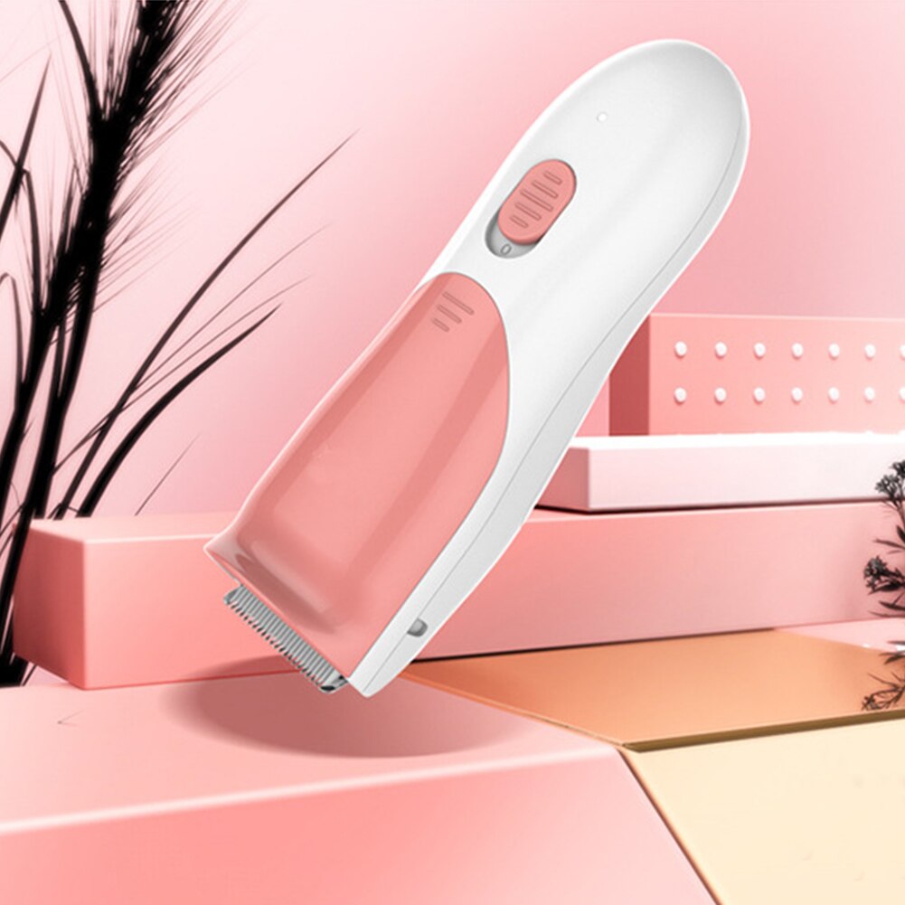Ledningsfri pleje støjsvag børn baby hår trimmer klipper sugeskærer værktøj elektrisk vandtæt usb opladning hjemmeklipning