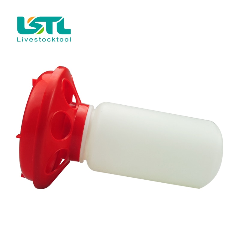 1 L Poultry Chicken Bird Feeder Fountain Bucket Chick Pigeon Feeding Bucket Farm Poultry Bird Durable Feeders Waterer