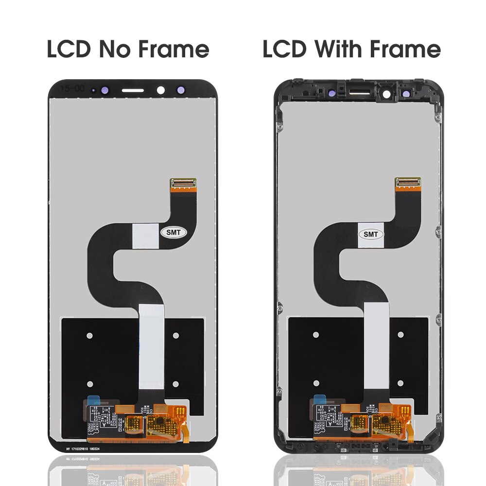 Tela original para xiaomi mi a2 mia2 display lcd tela de toque digiziter assembléia com quadro para xiaomi 6x mi6x tela lcd