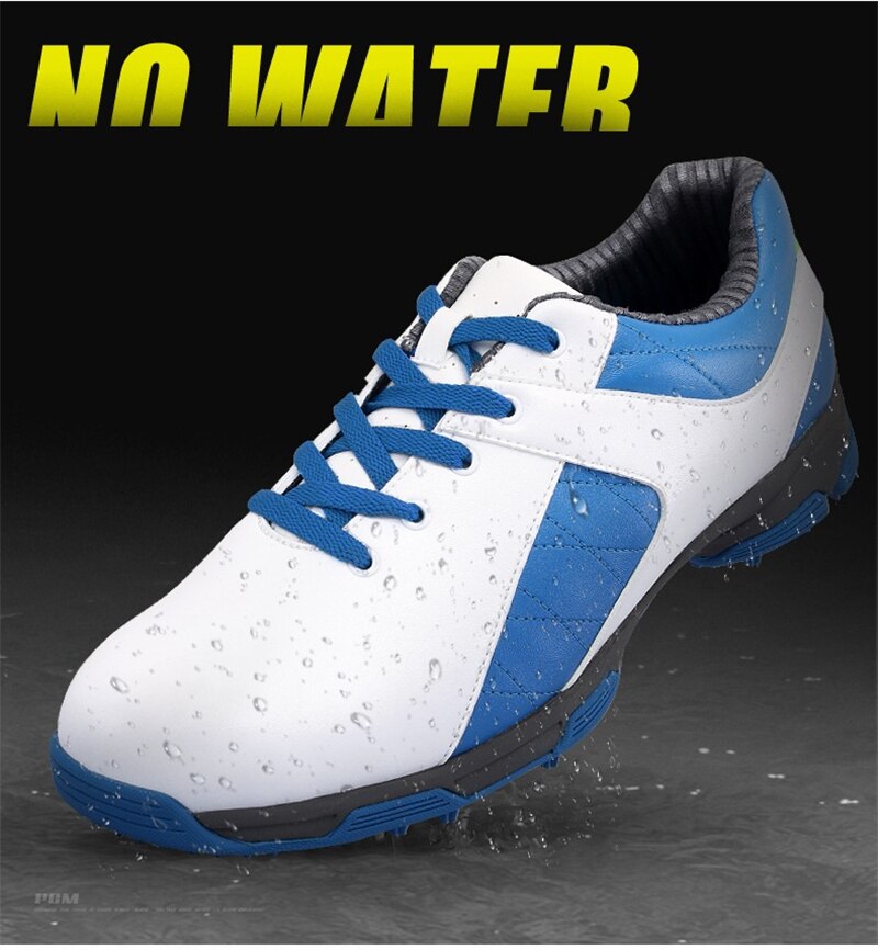 Neue Wasserdichte Golf Schuhe Männer Atmungsaktive draussen Sport Schuhe Anti-Schleudern Licht Gute Griff Komfortable Leder Golf Schuhe Plus größe