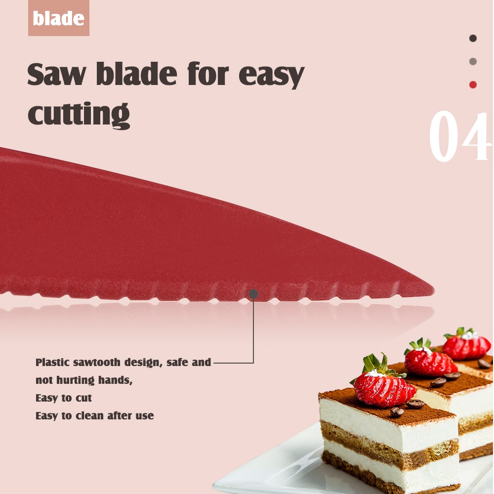 Xyj 3 delar barnköksknivset, barnsäkra matlagningskockknivar för frukt, bröd, tårta, sallad, salladskniv (bpa-fri)