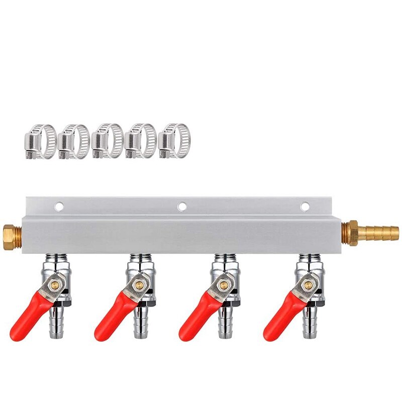 Raccordo Distributore Rain Bird A 4 Vie In PVC: Per Impianti Di Irrigazione, Filettatura Da 1 Pollice