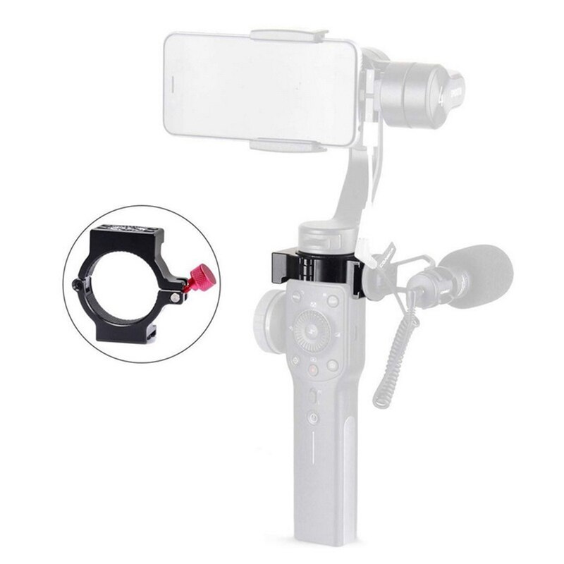 Sko stabilisator klip til zhiyun glat 4 speciel udvidelsesring ekstern fyldning led lys mikrofon beslag rør klemme adgang