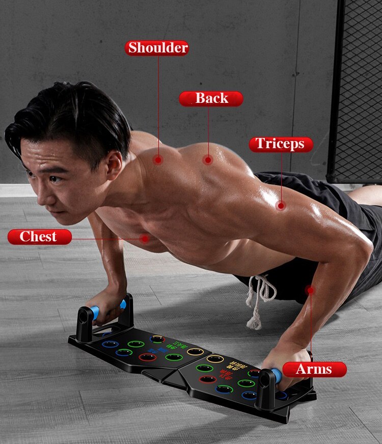 Multifunctionele Push Up Rack Board, Bodybuilding ... – Vicedeal