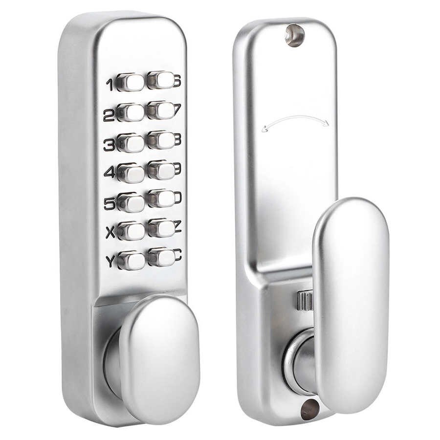 Waterproof Gate Lock Digital Door Lock Keyless Mechanical Home Lock Wooden Door Lock Iron Gate Opener Code