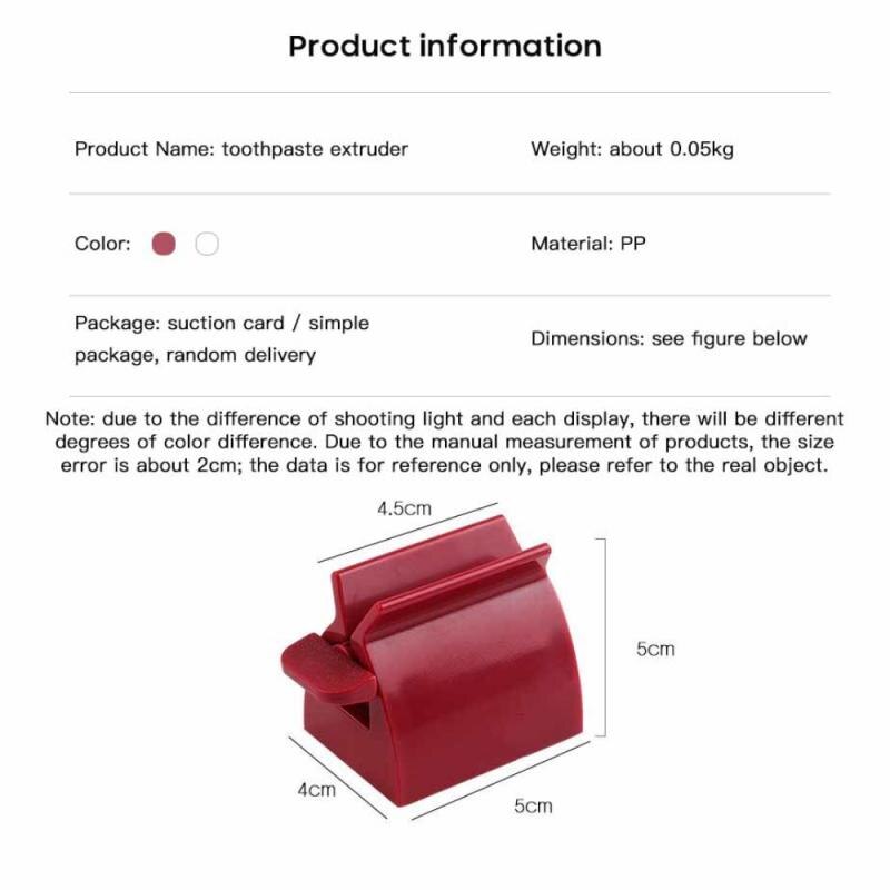 Tandpasta Knijper Lui Tandpasta Knijper Creatieve Eenvoudige Tandpasta Clip Gezichtsreiniger Knijper Huishoudelijke Gereedschap