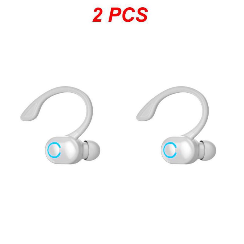 1/2/3 pièces i7s TWS Mini écouteurs sans fil écouteurs sport casques Mini Pods musique écouteurs avec boîte de chargement pour: WHITE