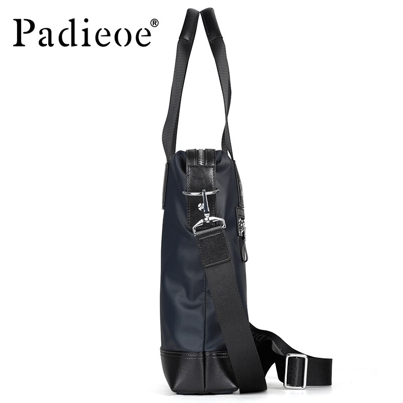 Padieoe Mannen Tas Aktetas Computer Tas Messenger Handtas Jobs Waterdicht Canvas