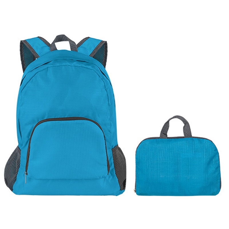 Nylon Hiking Travel Outdoor Sports Bag Lightweight Waterproof Foldable Packable Backpack Unisex
