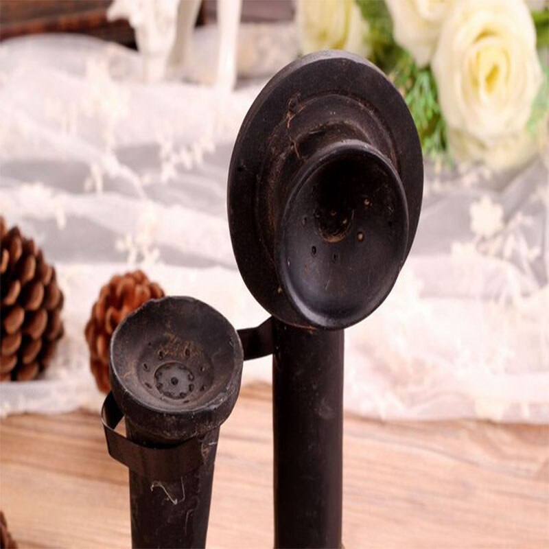 Decoración del hogar estilo Bar Retro, teléfono móvil nostálgico, joyería artesanal c