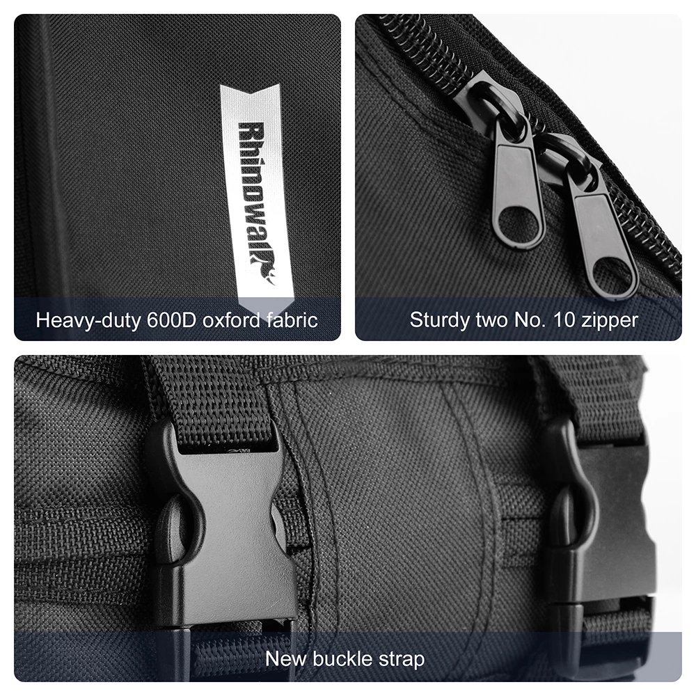 Rhinowalk Folding Bike Carry Bag 14-20 Inch Foldable Bike Storage Bag Portable Fold Bicycle Carrying Bag For Brompton 3Sixty